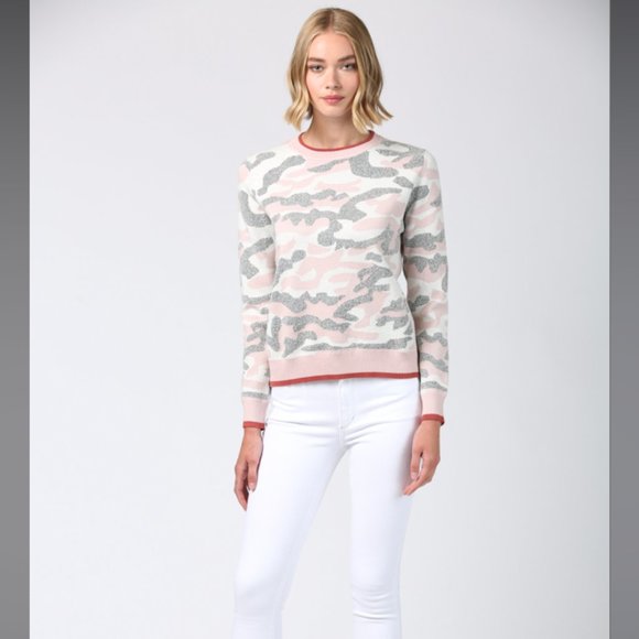 NWT - Fate Pink Camo Sweater - Picture 2 of 5